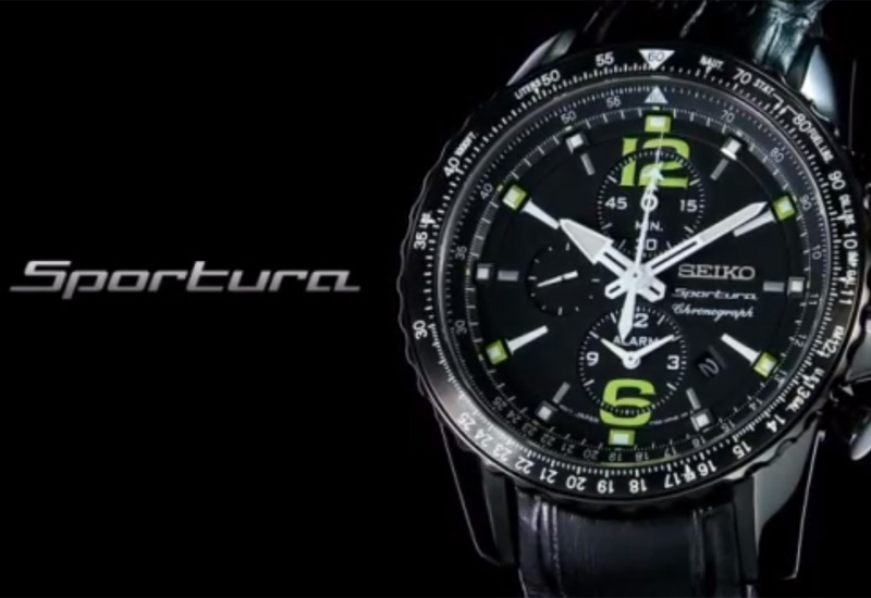 Seiko deals sportura green